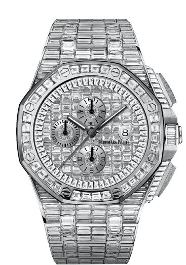 Audemars Piguet Royal Oak Offshore 26403 Full Baguette watch REF: 26403BC.ZZ.8044BC.01